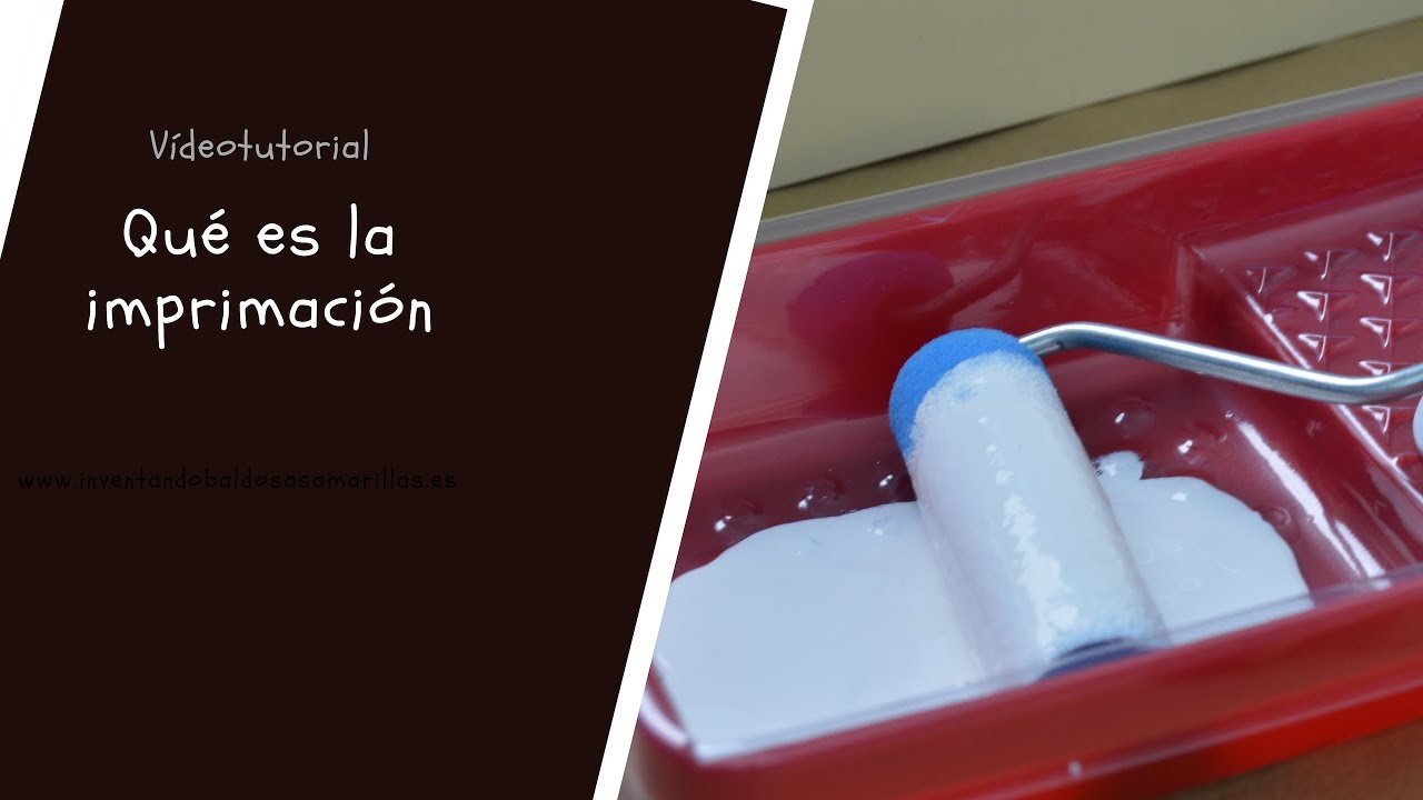 Trucos para pintar: qué es la imprimación