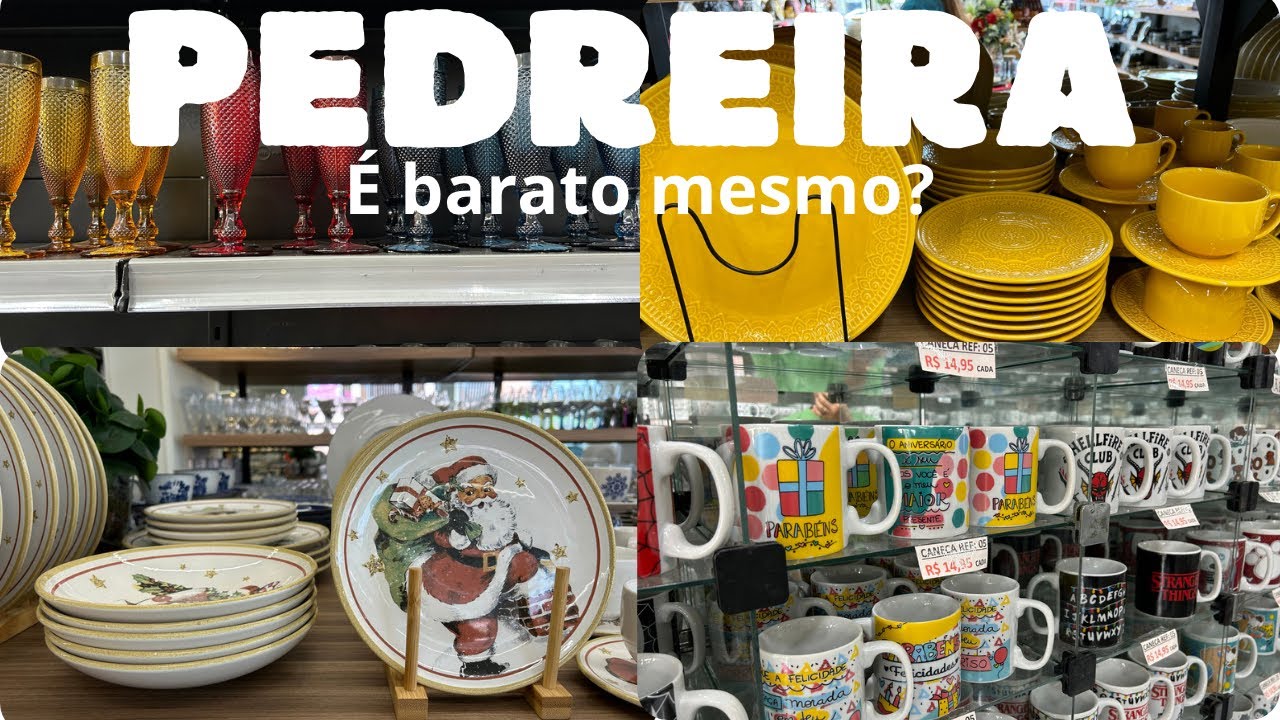 TOUR PELAS LOJAS DE PEDREIRA - SERÁ QUE É TUDO BARATO MESMO?