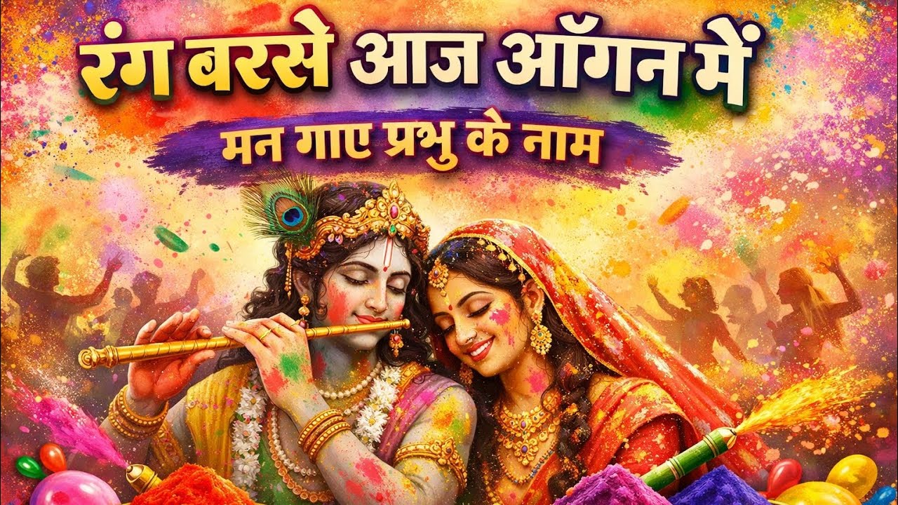 रंग बरसे आज आंगन में |Rang Barse Aaj Angan Mein | Superhit Song 2026 | Bhakti Bhajan 