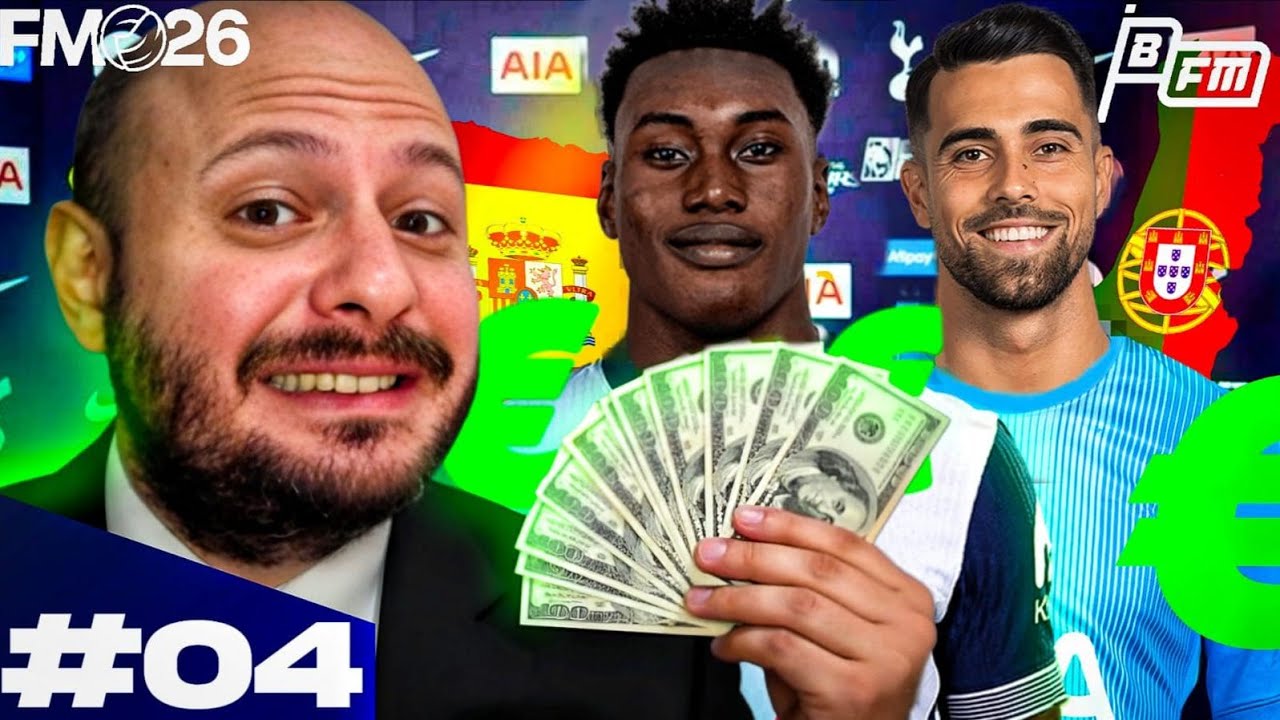 Eu gastei &euro; 200 milh&otilde;es para tentar salvar meu emprego | FM26 BETA | EPIS&Oacute;DIO 04