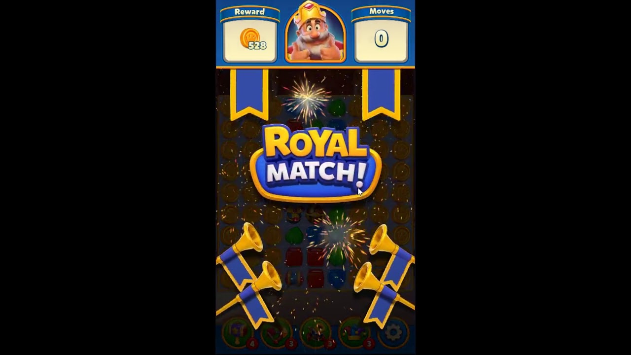 Royal Match Level 20 - NO BOOSTERS GAMEPLAY 👑 | SKILLGAMING ✔️