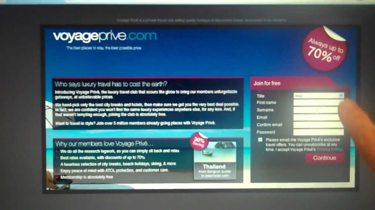 VOYAGE PRIVE REVIEW - I Show You Exacty What You Get When You Join Voyage Prive