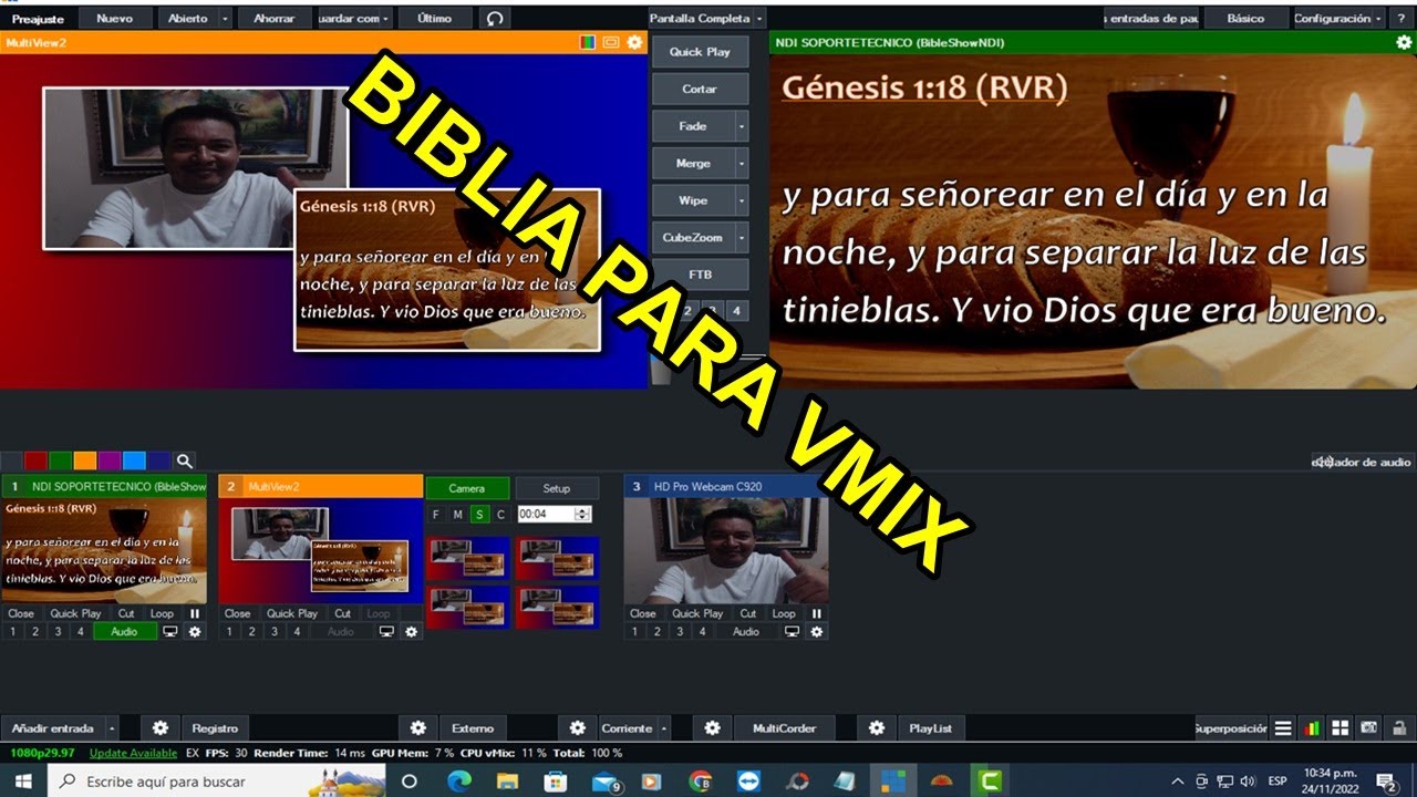 Biblia para vMix totalmente gratis