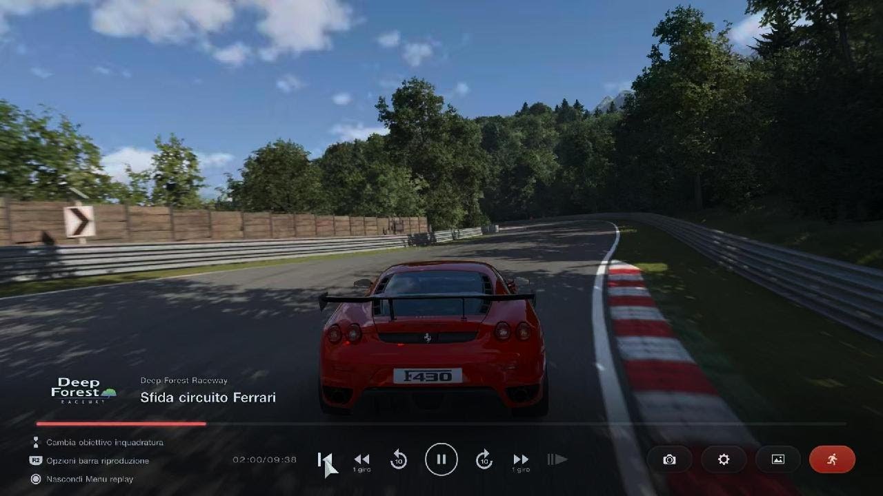 Gran Turismo: Deep Forest....Ferrari