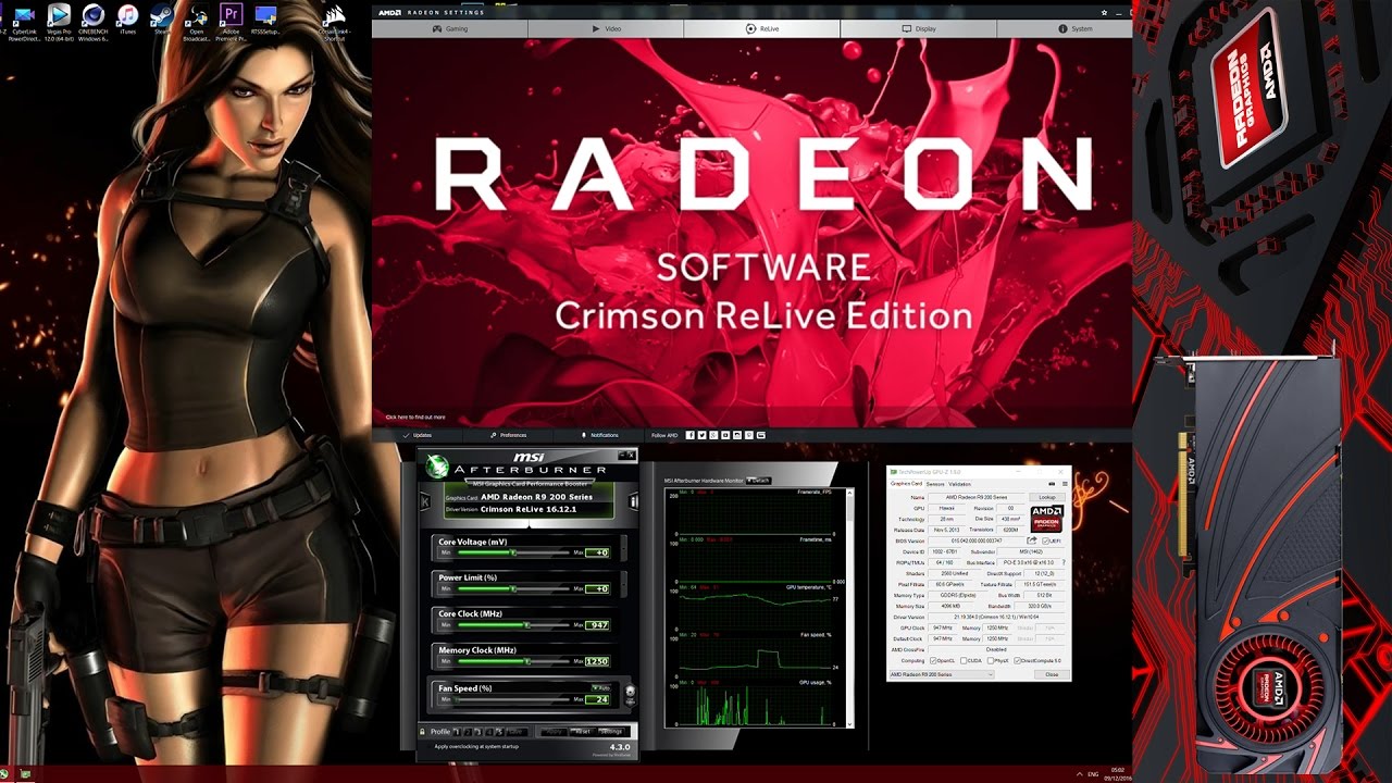 AMD ReLive Crimson Edition Software.... My Thoughts | AMD R9 290 | i7 5960X 4.5Ghz
