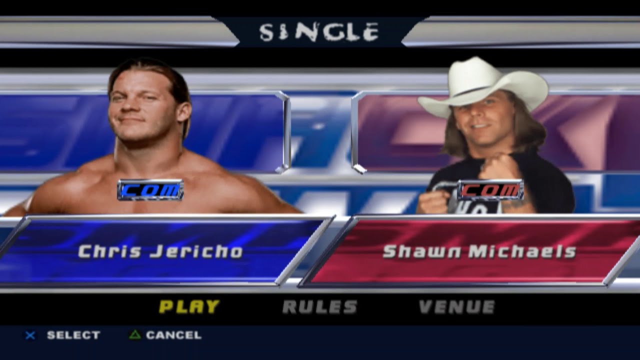 WWE SmackDown! Shut Your Mouth - Chris Jericho vs. Shawn Michaels - WrestleMania XIX Full Match