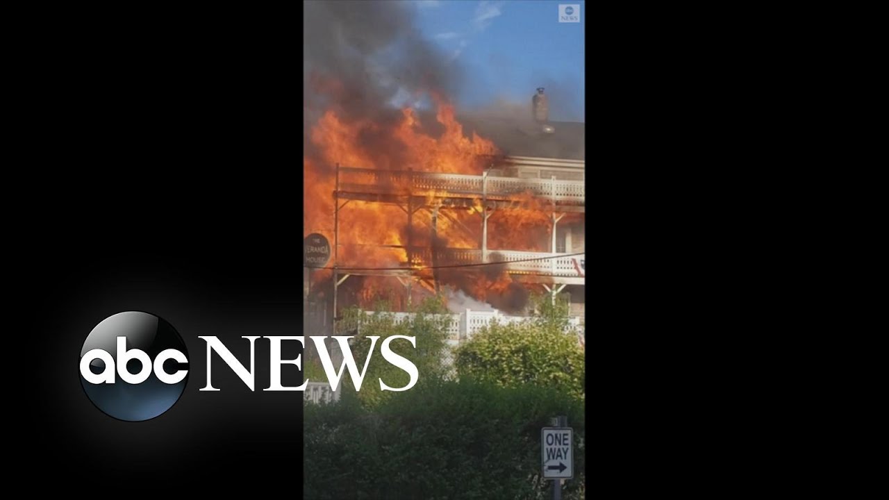Massive fire guts historic Veranda House in Nantucket | ABC News