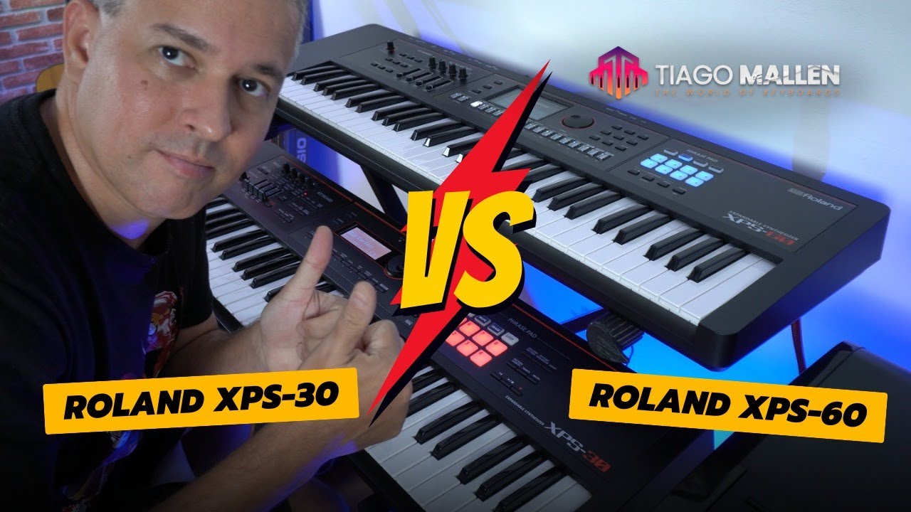 ROLAND XPS-30 vs ROLAND XPS-60 . by TIAGO MALLEN - TEST SOUNDS #rolandxps