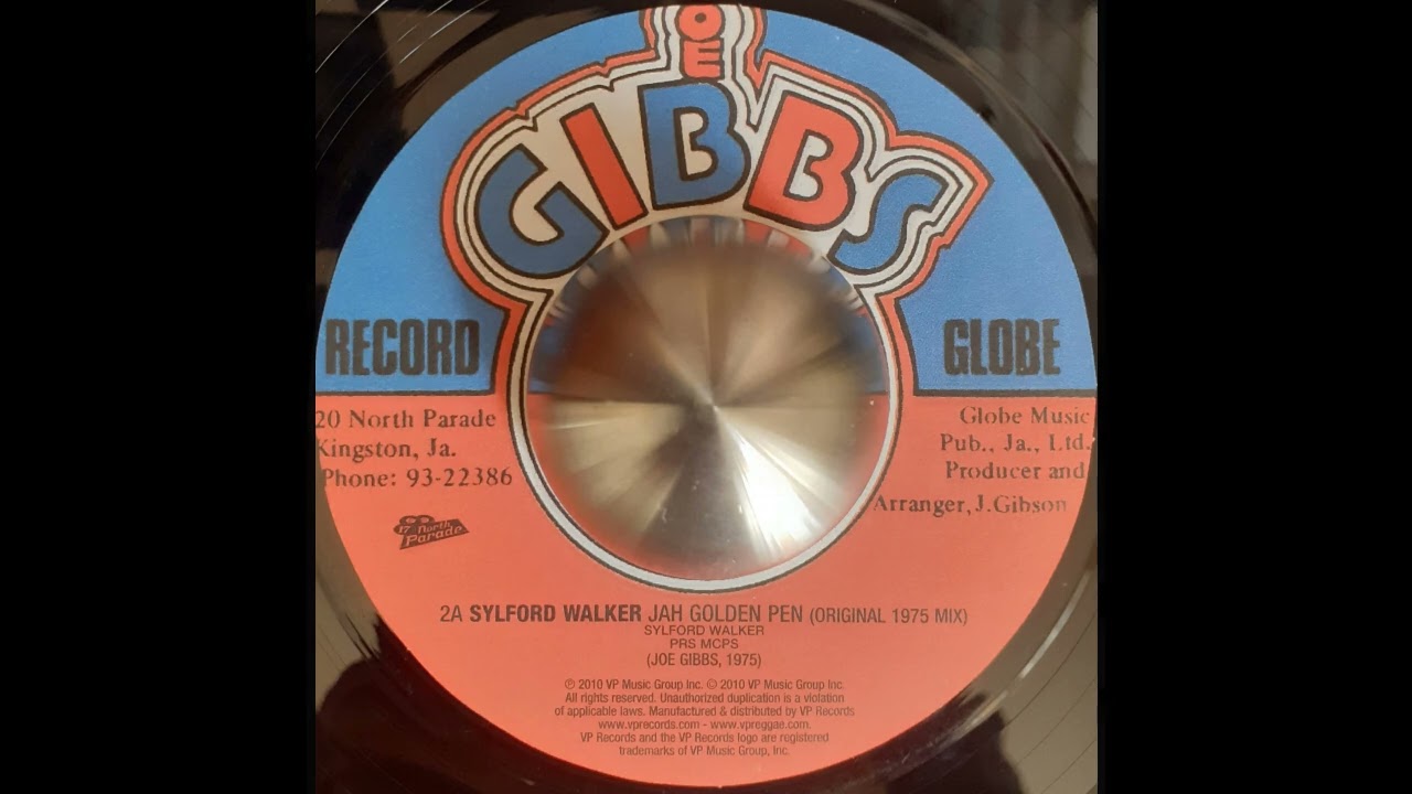SYLFORD WALKER - Jah Golden Pen (Original 1975 Mix) / THE MIGHTY TWO - Golden Dub