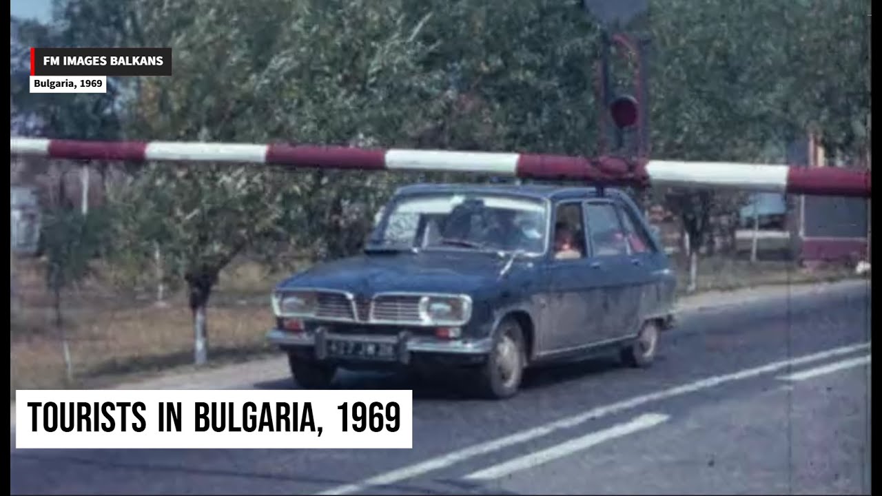 Туристы в Болгарии, 1969