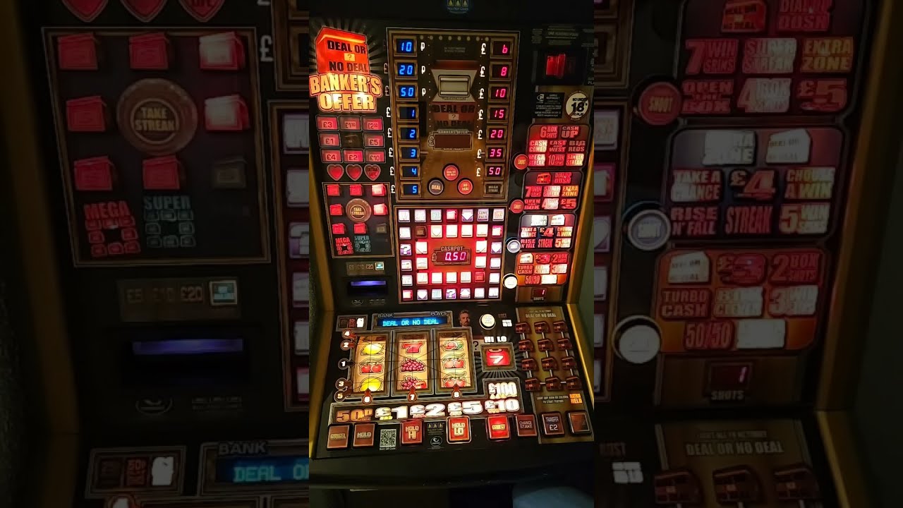 RERUN OF LIVE STREAM. 2 JACKPOTS. DEAL OR NO DEAL BANKERS OFFER FRUIT MACHINE GAMEPLAY. 