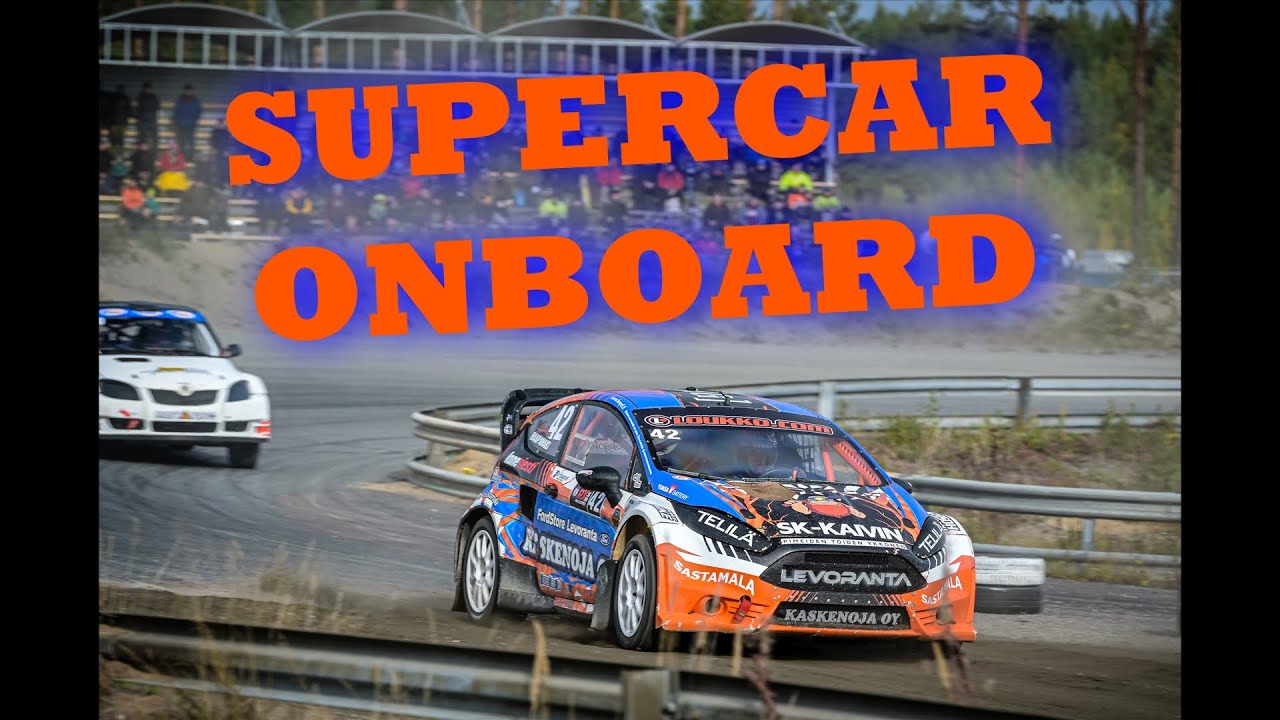 || Rallicross SM Kaanaa || Supercar Finaali incar [HAAB&Auml;G]