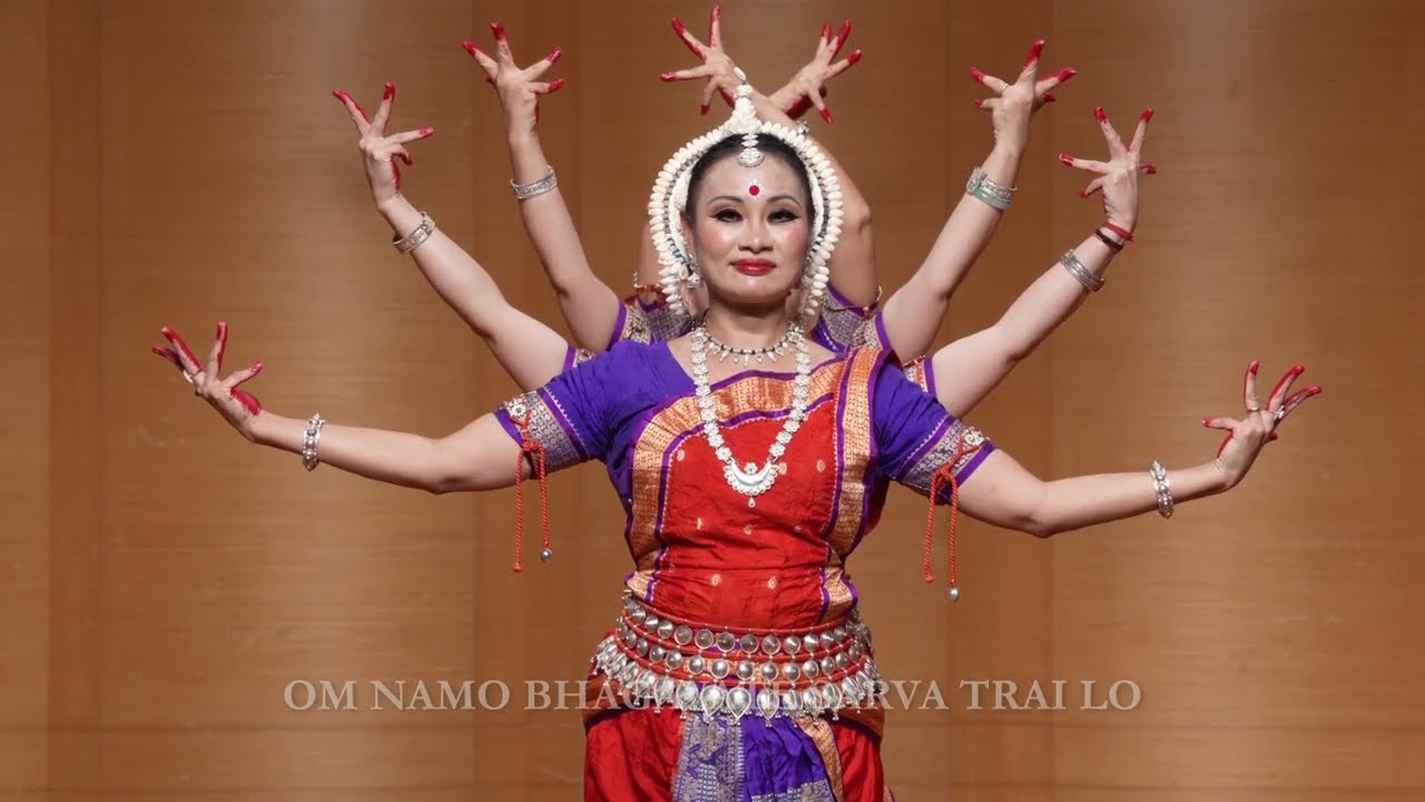 USNISA VIJAYA DHARANI | 佛頂尊勝陀羅尼經 | Buddhist Mantra  Odissi Dance | 尊勝佛母陀羅尼舞蹈 | 印度古典奧迪西| 夏卡緹融合印度舞團