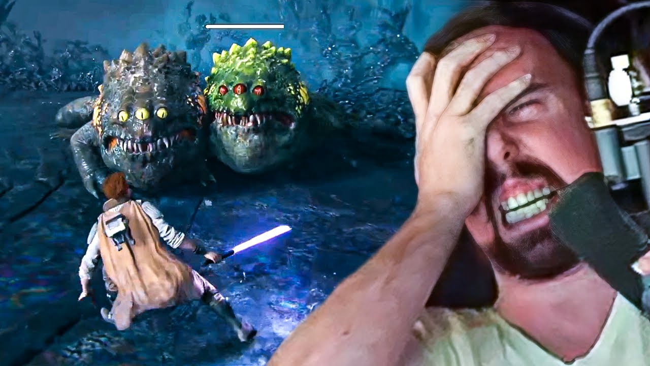 Asmongold Breaks Down while Fighting Jedi Survivor HARDEST SECRET BOSS