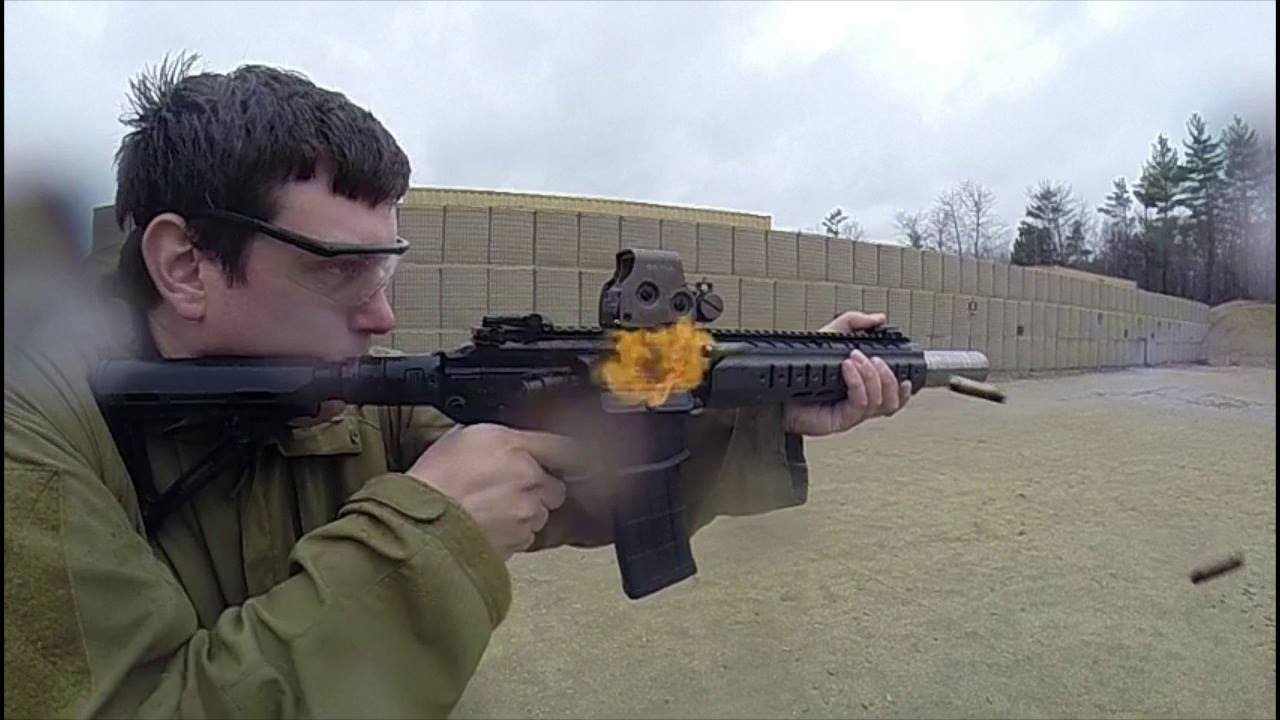 SIG SAUER MCX Full Auto Slow Motion