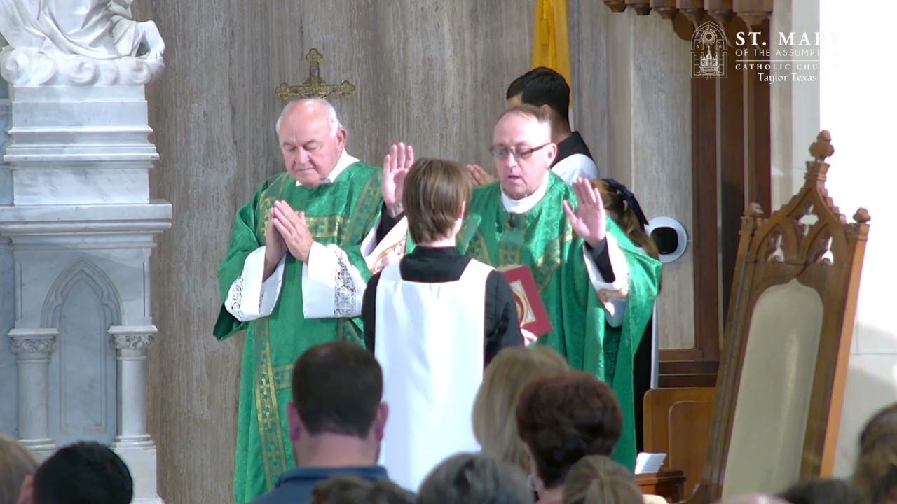St. Mary's Catholic School, Sunday Feb. 1st, 2026, Catholic School Week Mass