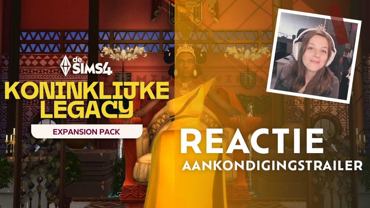 Ga jij voor de kroon?! 👑 De Sims 4 Koninklijke Legacy ↝ Trailer Reactie ✨ Aankondigingstrailer
