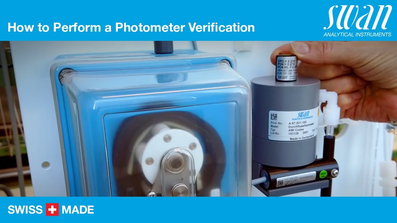 How to Perform a Photometer Verification