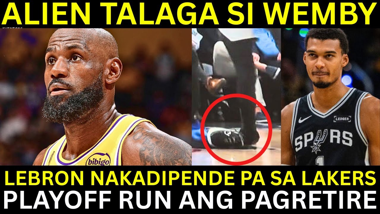 Nakadipende sa Playoffs ng Lakers ang Future ni Lebron | Wemby MALA-ALIEN Talaga