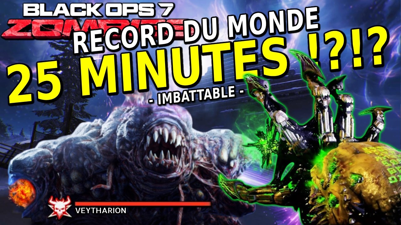 RIP le RECORD DU MONDE - Impossible &agrave; battre (Ashes Of the Damned) | Black Ops 7 Zombies