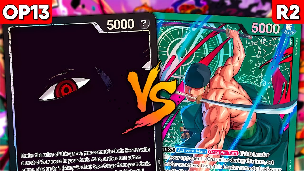 [OP13] B Imu 🆚 G Zoro 🏆 Local Tournament - Round 2 | OPTCG