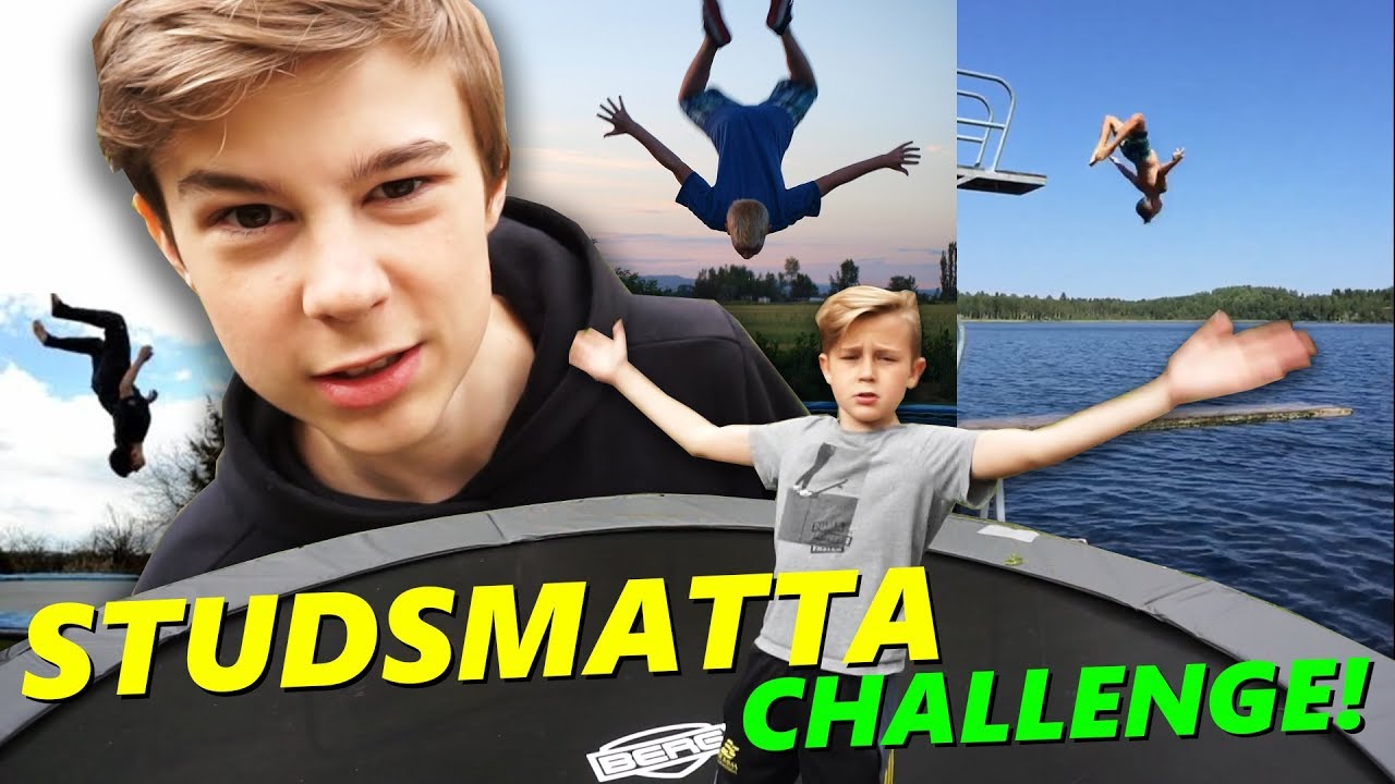 STUDSMATTA → HOPPAR ÖVER NÄTET! *visar era Bästa Volter*