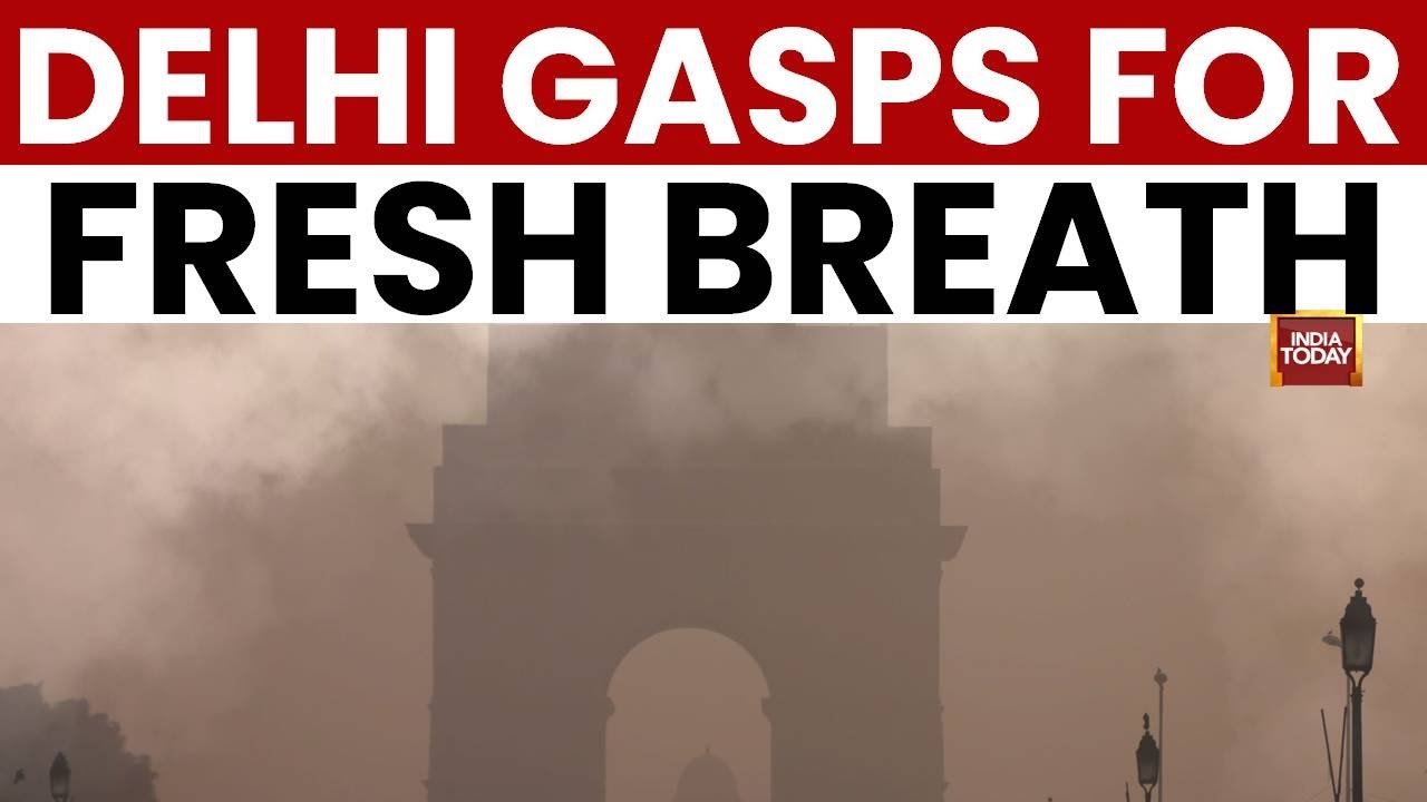Delhi Gasps: AAP Accuses BJP Of Fudging Pollution Data Amid Severe AQI | India Today