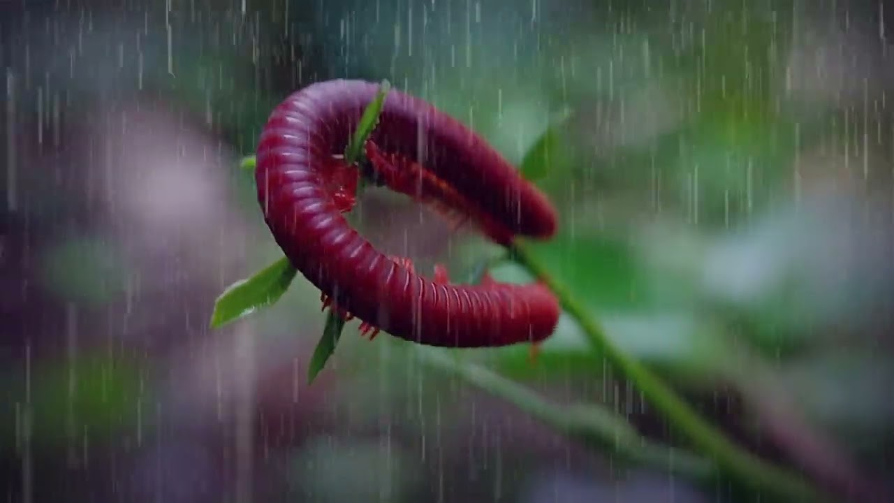 Atmospheric Rain Study: Relaxing Wildlife ASMR