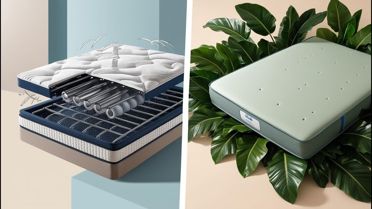Matelas Ressorts vs Latex : Comparatif pour Choisir le Meilleur