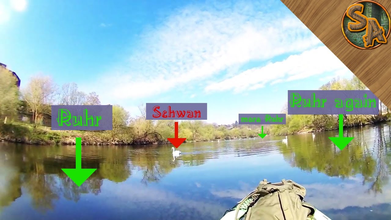 Tagesausflug - Gr&ouml;&szlig;ere Kajaktour auf der Ruhr