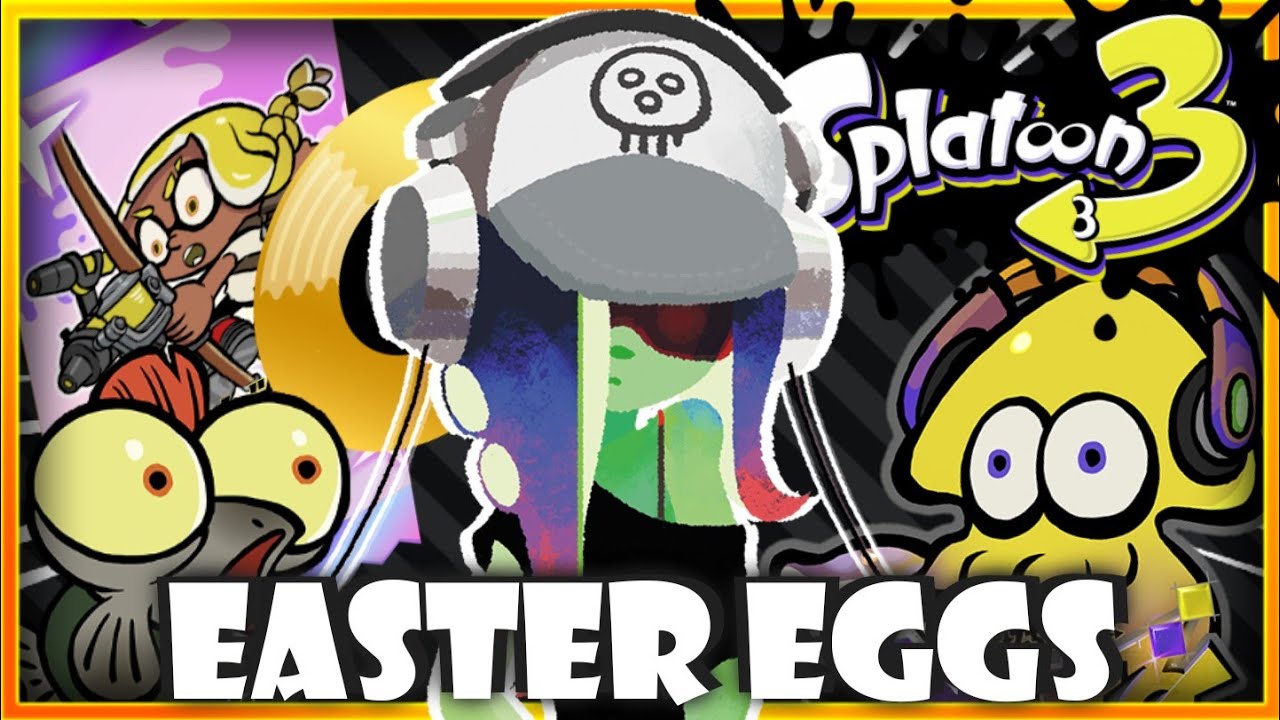 7 NOUVEAUX EASTER EGGS sur SPLATOON que vous ne connaissez peut-être pas !