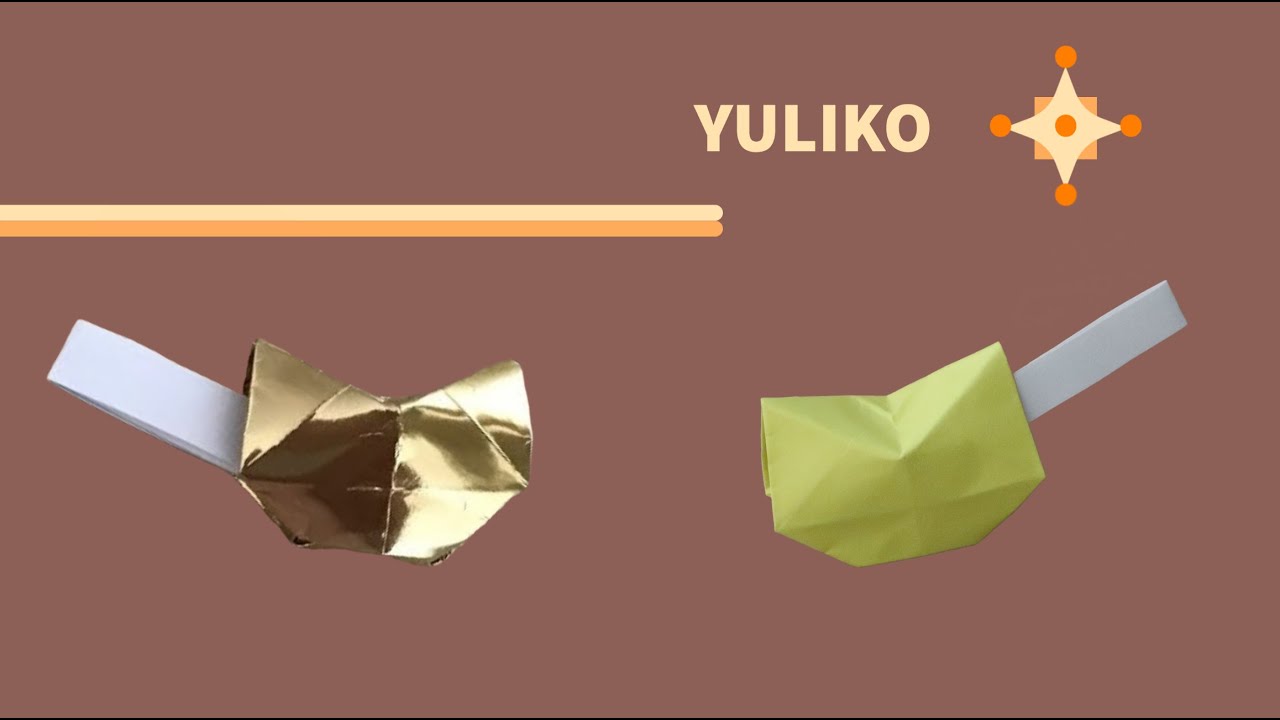 How To Make An Origami Fortune Cookie