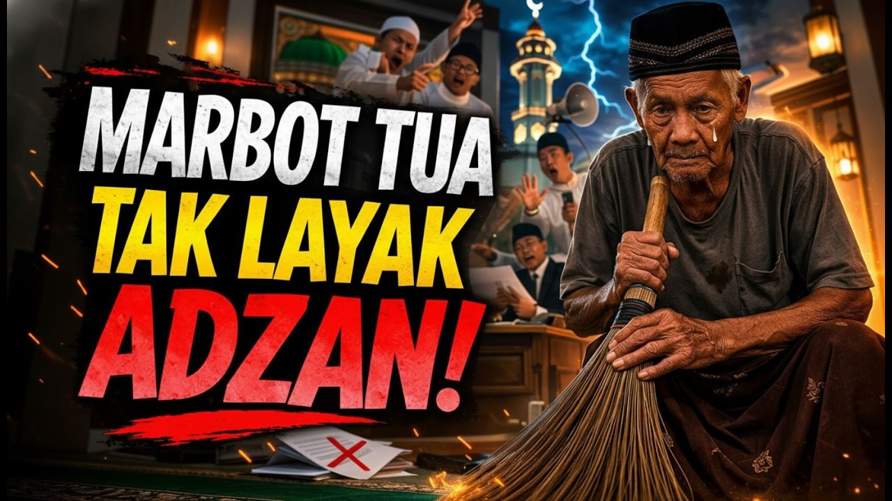 Puluhan Tahun Mengabdi, Marbot Tua Ini Dilarang Adzan… Subuhnya Bikin Semua Menangis