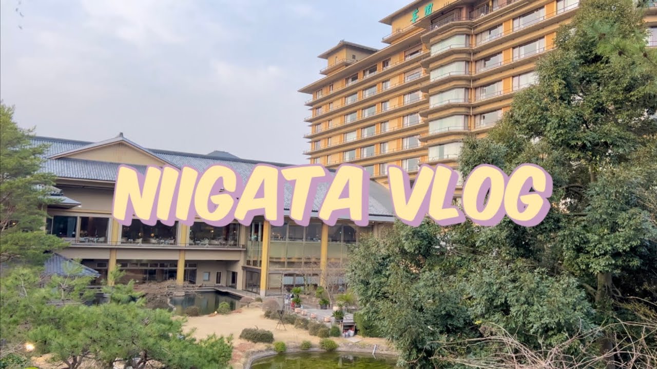【Niigata Vlog】新潟県が誇る月岡温泉♨️ プロが選ぶホテル・旅館ランキング1位の「白玉の湯華鳳」別邸越の里で過ごす休日🌿