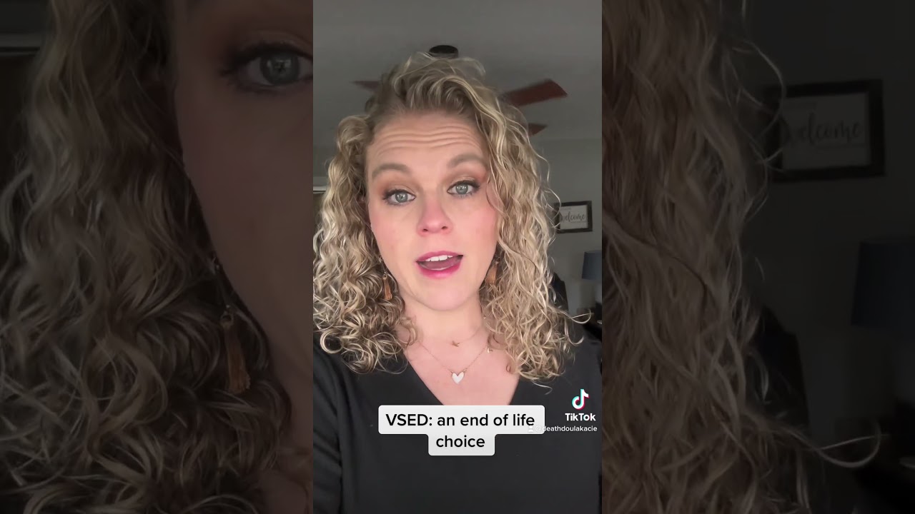 Death education: VSED #deathdoula #deatheducation #endoflifedoula #endoflife #fypシ #rn #viral