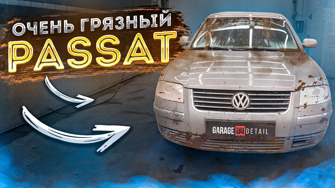 ПЛЕСЕНЬ В САЛОНЕ! ОЧЕНЬ ГРЯЗНЫЙ PASSAT#ОТМЫЛИ