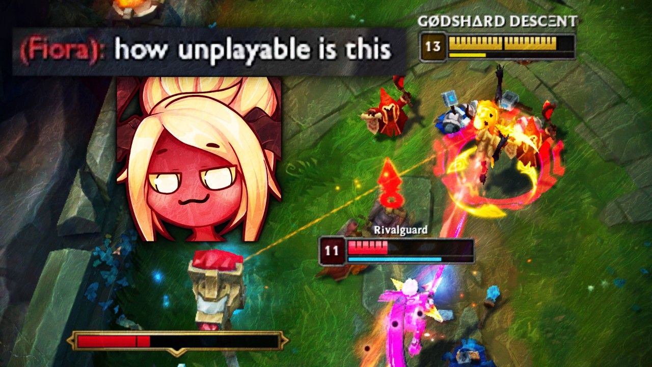 Akali vs Fiora is NOT fair