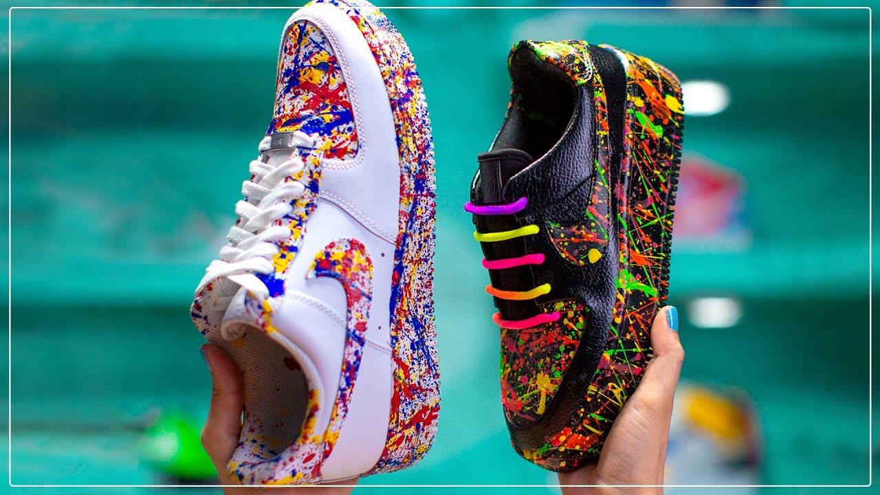 Mira cómo pintar tus propios tenis