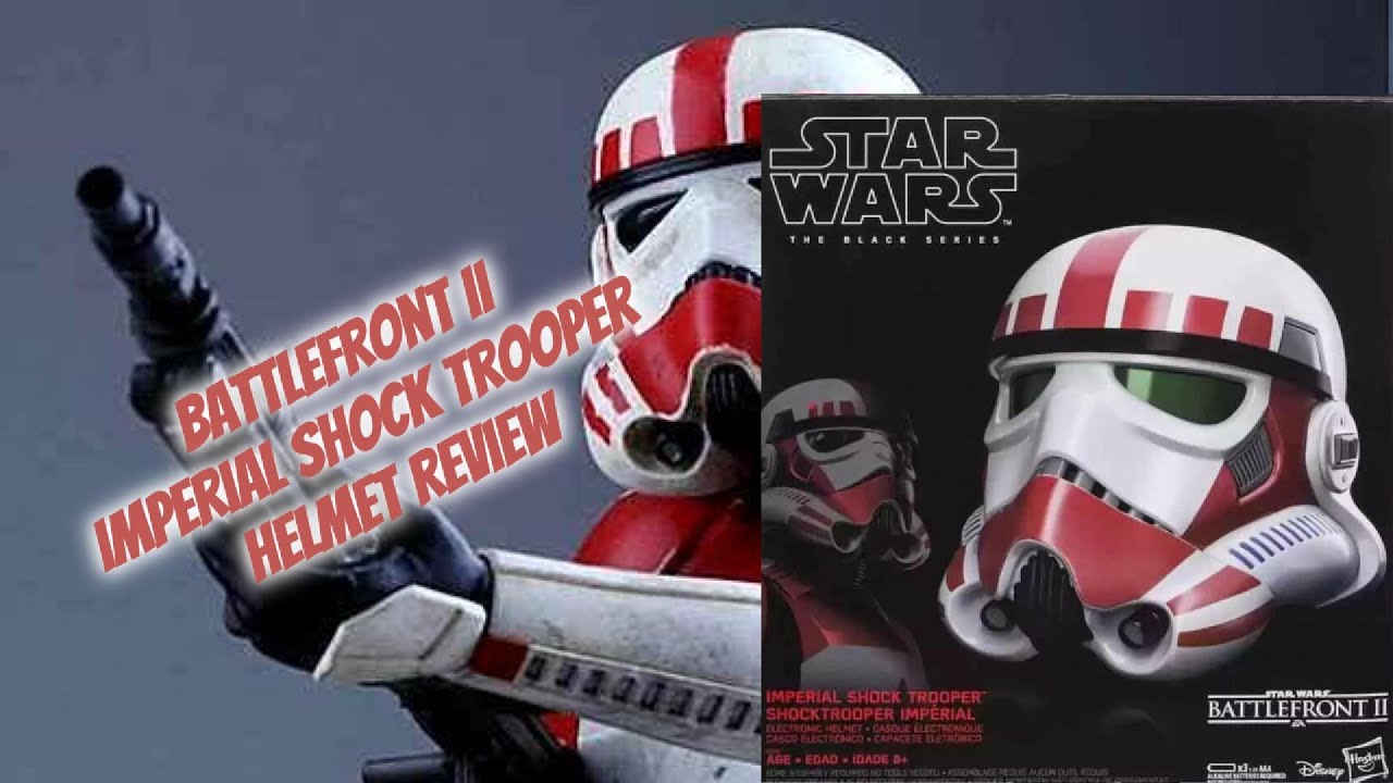Shock Trooper Helmet Unboxing | Battlefront 2 Edition