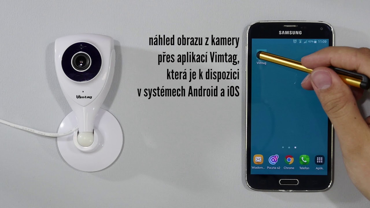 Levná WiFi kamero do domu - Vimtag CM1