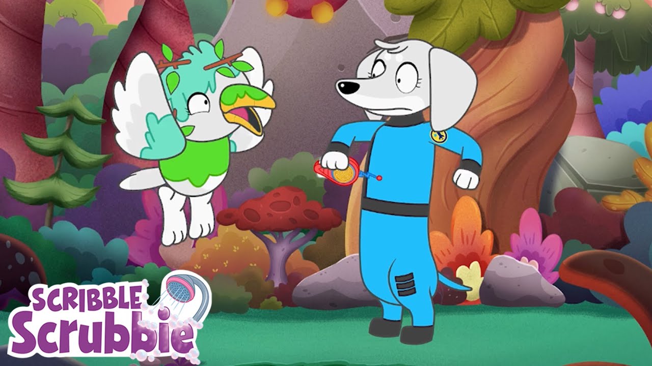ALIEN PLANET? 🪐 MIKA HAS LANDED | Crayola Scribble Scrubbie Pets | Cartoons for Kids