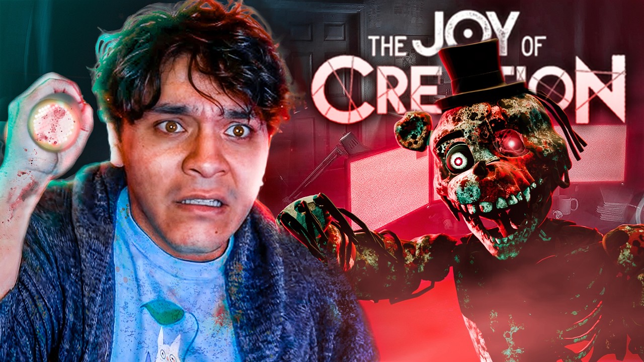 SOBREVIVÍ AL FNAF MAS MITICO (Casi no lo cuento) | THE JOY OF CREATION Remake