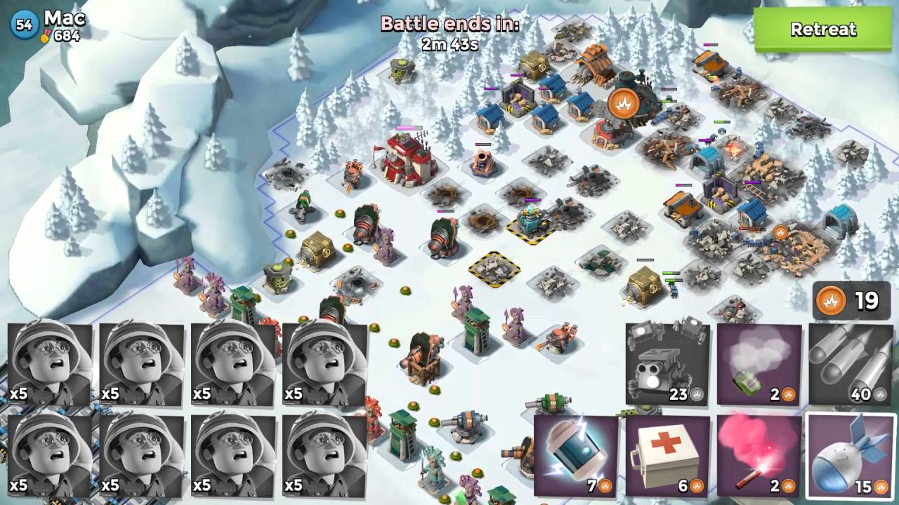 Boom Beach - All Medic PvP Obliteration!