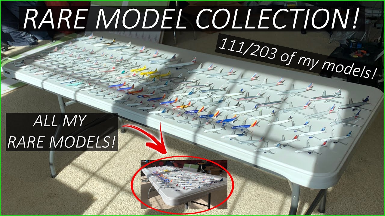 *FULL* 100+ RARE MODELS | 1:400 Scale RARE Model Collection #1 Spring 2020
