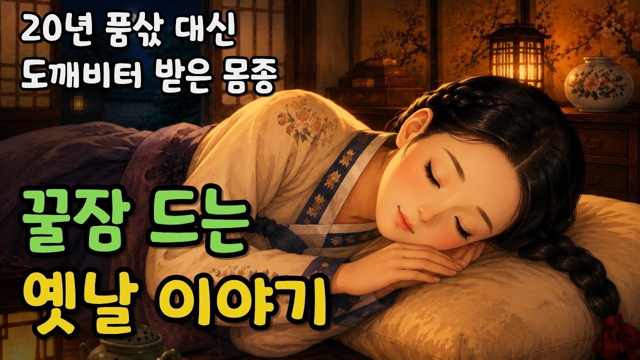 [조선만담 옛날이야기] '도깨비'터 흉지 땅문서 받고 쫓겨난 뚱보몸종.ㅣ옛날이야기ㅣ조선만담ㅣ만담ㅣ야담ㅣ조선야담ㅣ전설ㅣ고전이야기ㅣ 오디오북ㅣ민담ㅣ설화ㅣ