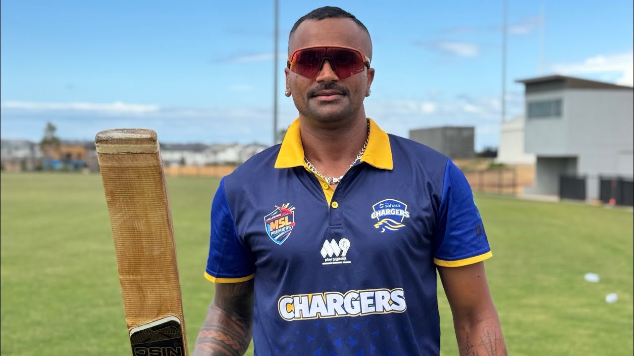 First man of the match for Chargers 💪🏽