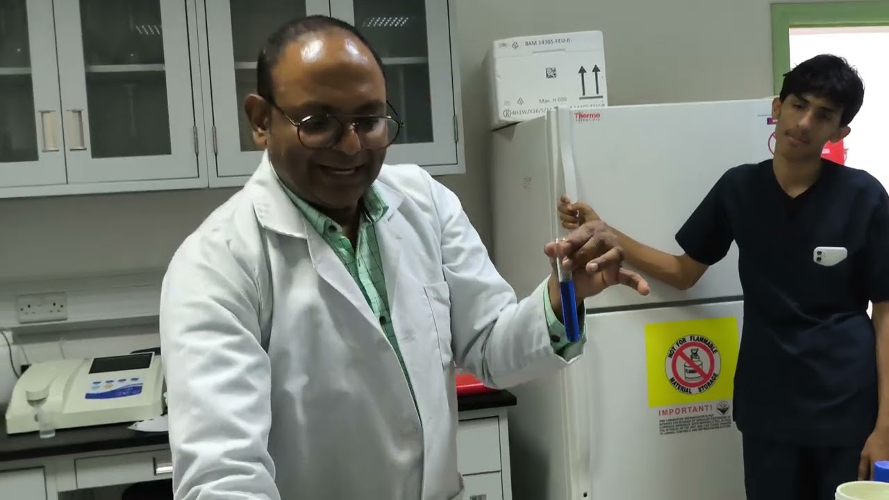 تجربة كشف ال monosaccharides 