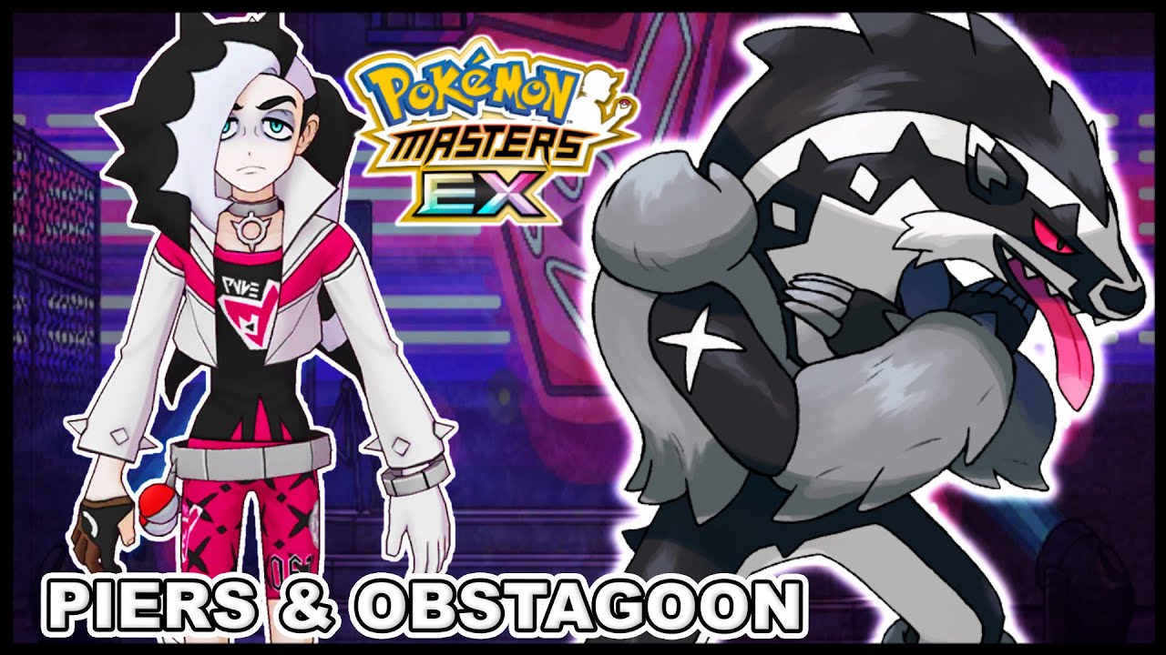 Obstruct King! Piers & Obstagoon 3/5 Showcase! | Pokemon Masters EX