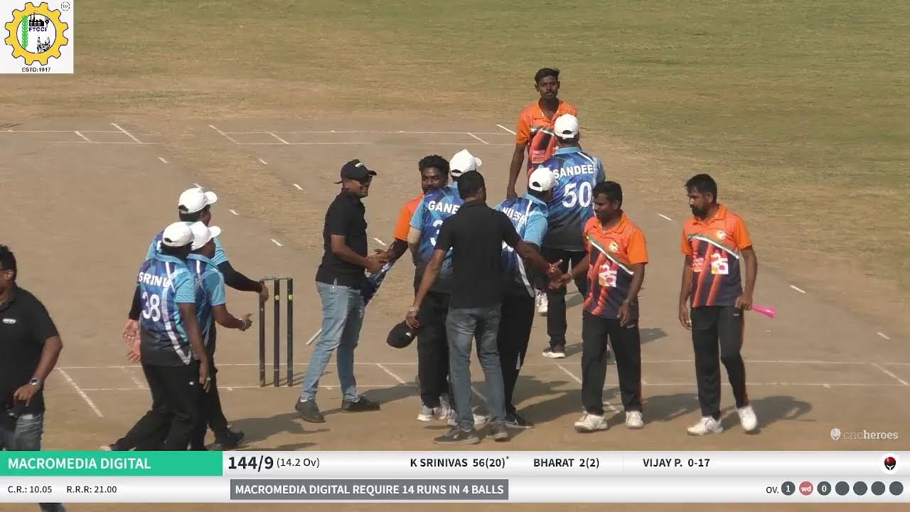 S2Infinity Cricket Arena I FTCCI President Cup2024 Semi-Final I Daifuku Intralogistics-vs-MMDI