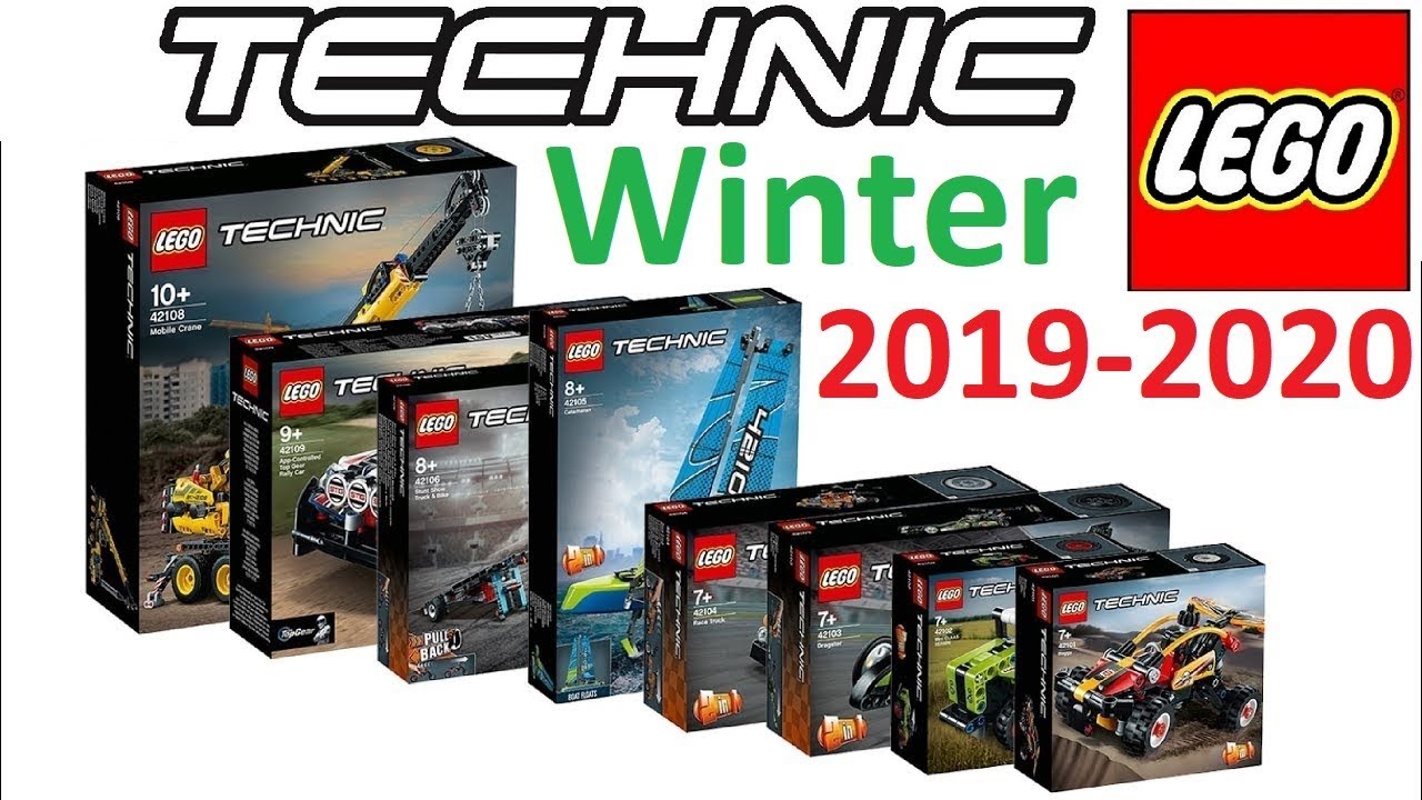 All Lego Technic Winter Sets 2019 - 2020 - Lego Speed Build Review